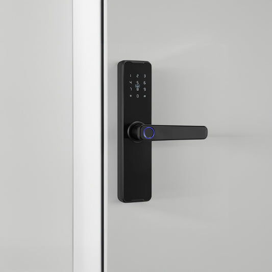 Biometric Fingerprint Door Lock K7 Pro+ Smart Lock Tuya App Remote Unlocking Keyless Lock Electronic Door Lock